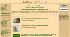 Desktop Screenshot of heilbuch.info